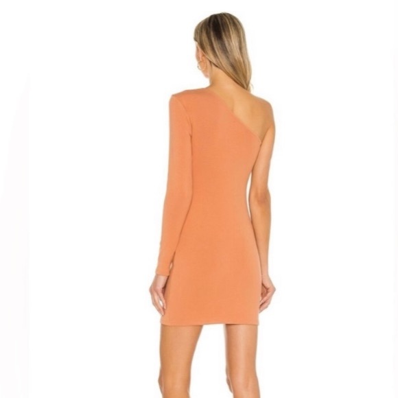 REVOLVE - Lovers & Friends One sleeve Johnson Mini in Terracotta - Picture 3 of 3